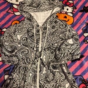 Y2K Frutiger Metro Style Hoodie